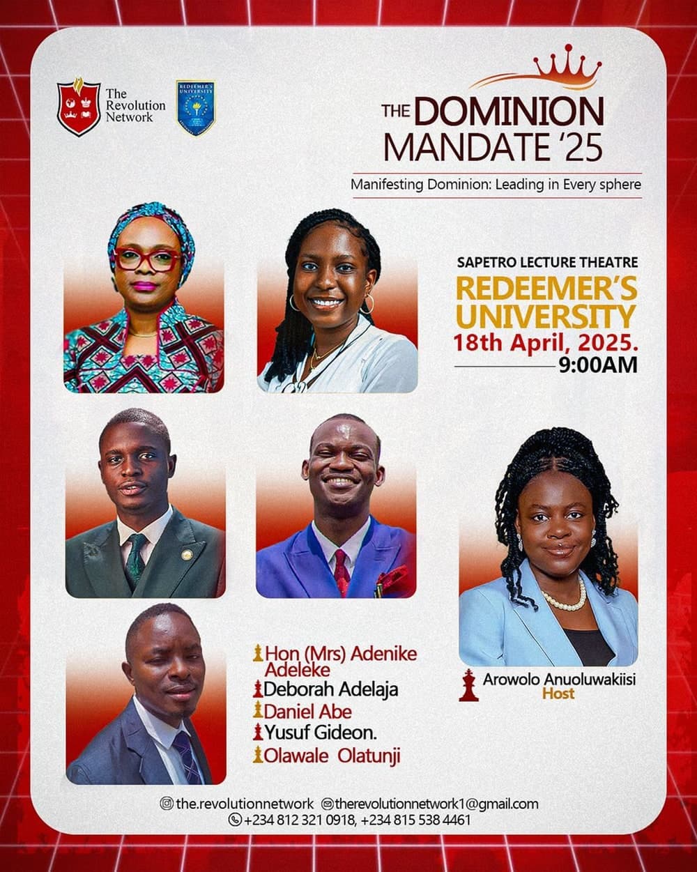 TDM 2025 conference flyer