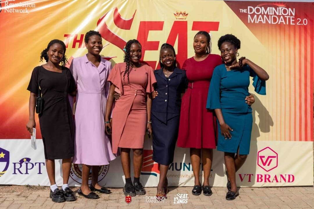 Attendees posing at The Dominion Mandate 2026, themed The Seat of Kings